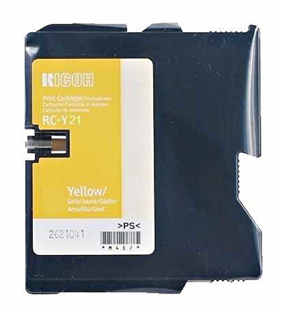 Ricoh Aficio RC-Y21 Sarı Orijinal Kartuş