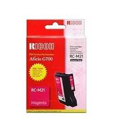 Ricoh Aficio RC-M21 Kırmızı Orijinal Kartuş