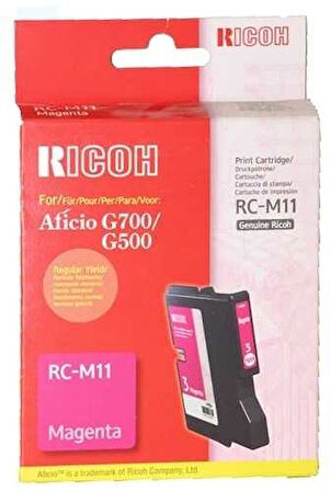 Ricoh Aficio RC-M11 Kırmızı Orijinal Kartuş