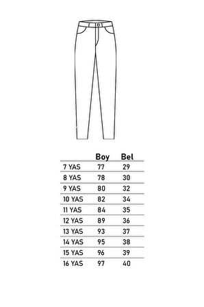 Erkek Çocuk Slim fit Kot Pantolon KOT.002-Z