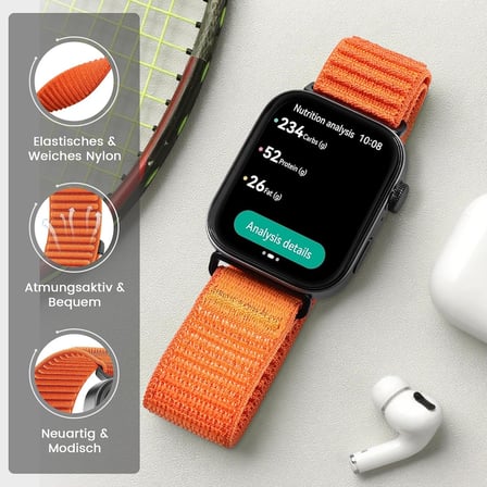 Spor kol bandı, Huawei Watch Fit 4/4 Pro/3 ile uyumlu, spor Loop naylon kayış, Huawei Watch Fit 3/4/4 Pro erkek ve kadın için