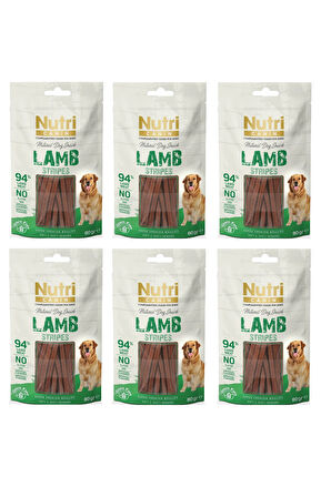 Nutri Canin Kuzu Etli Fileto Tahılsız Köpek Ödülü 80 Gr. X 6 Adet
