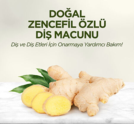 Eyüp Sabri Tuncer Doğal Diş Macunu 90gr Zencefil Özlü