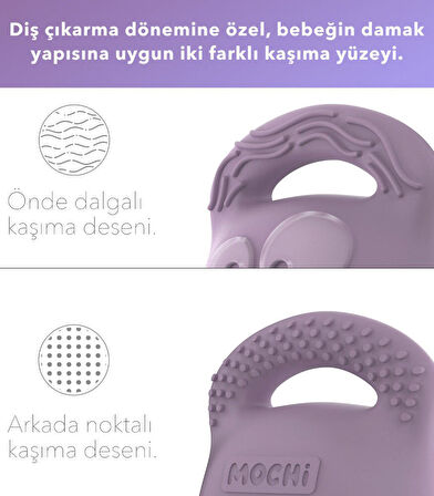 Mochi Diş Kaşıyıcı Lila