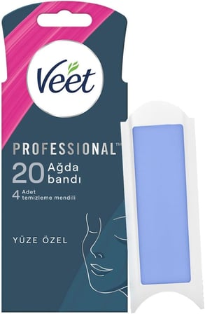 Professional Yüz Ağda Bandı 20'li Hassas Ciltler