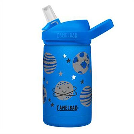 CamelBak Pipetli Çelik Termos Suluk - Eddy+ 350 ml - Space Smiles