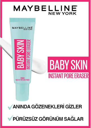 New York Baby Skin Gözenek Gizleyici Makyaj Bazı (22 ml)