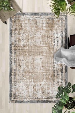 Kaymaz Taban Yıkanabilir Halı – Mutfak, Salon, Yatak Odası için Modern Dijital Baskı Halı (SLNHALI01