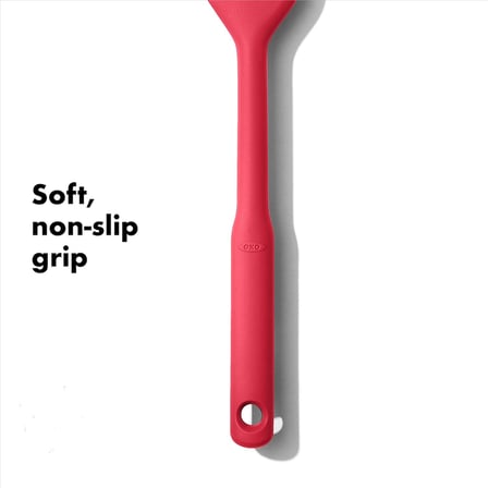 - Good Grips silikon spatula, orta boy, marmelat ve daha fazlası için, siyah