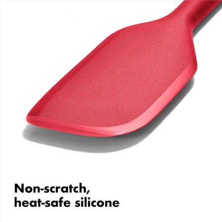 - Good Grips silikon spatula, orta boy, marmelat ve daha fazlası için, siyah
