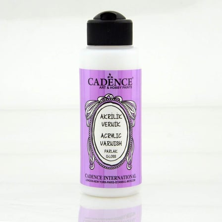 Su Bazlı Yarı Mat Vernik (Satin - 120 ml)