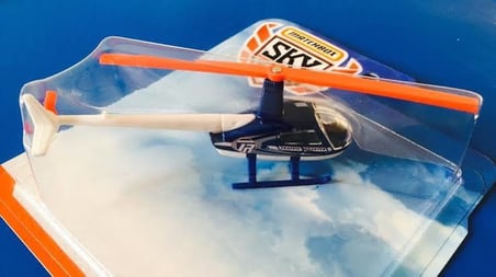 Matchbox Sky Busters Robinson R44 Raven 2