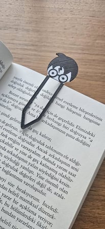 3D Baskı Harry Potter Figürlü Kitap Ayracı 7'li Set