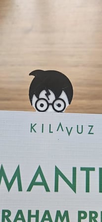 3D Baskı Harry Potter Figürlü Kitap Ayracı 7'li Set
