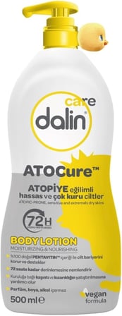 Care ATOcure Losyon, 500 ml, Atopiye Eğilimli Hassas ve Çok Kuru Ciltler İçin