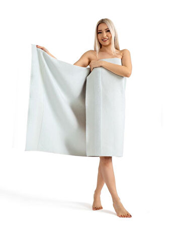 Microcotton Truva Torson Banyo Havlusu 70x140