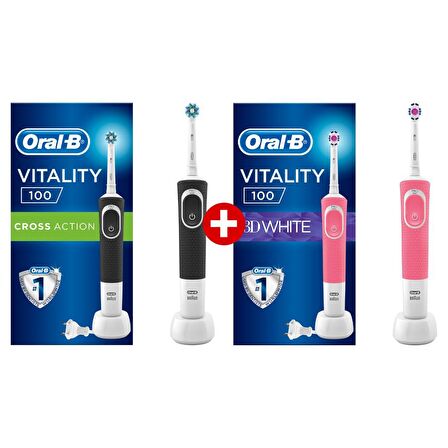 Oral-B Vitality 100 3D White Şarjlı Diş Fırçası