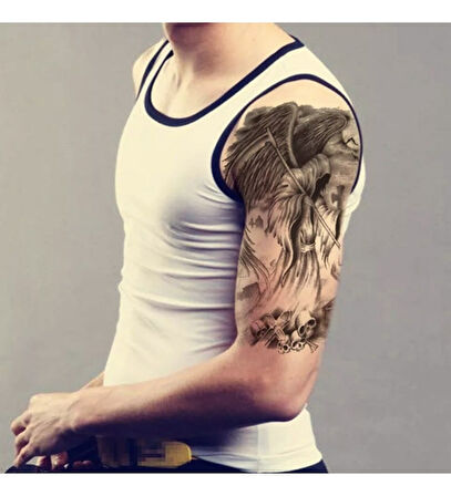 Tattoo Üç Boyutlu Dövme Geçici Dövme 