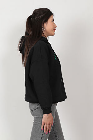 Kadın Sports Club Baskılı Sweatshirt