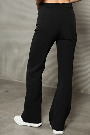 Kadın İspanyol Paça Kumaş Pantalon