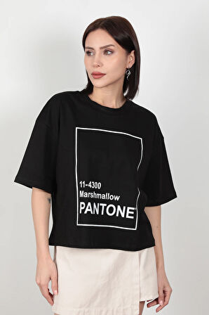 Kadın Pantone Baskılı T-Shirt