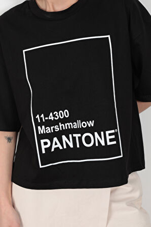 Kadın Pantone Baskılı T-Shirt