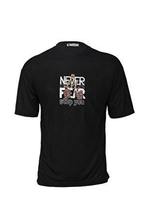 Erkek Ön Arka Never Baskılı 2`li T-Shirt Fırsatı