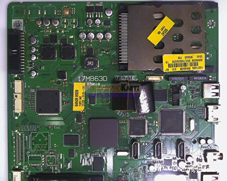 17MB63D,070610,20546428,Vestel 55PF9990,Main Board