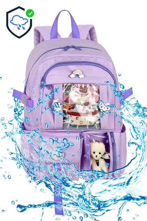 Kore Kawaii Tarzı Okul Sırt Çantası,Günlük Sırt Çantası Termal Beslenme Çantası Ve Kalemlik