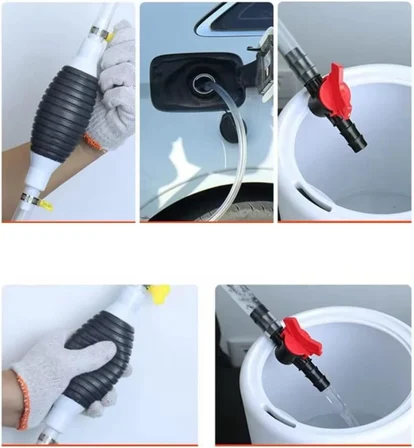 El pompası, benzin pompası, aktarma pompası, dizel pompa, yağ pompası, 1 metre hortumlu, evrensel el yakıt doldurma pompası, benzin, Acil Durum Pompası,