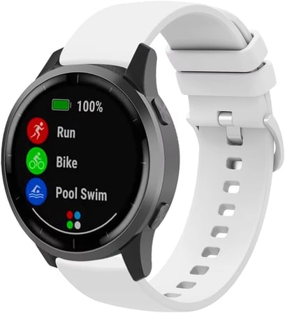 Samsung Galaxy Watch 4 Classic 42mm / 46mm ile Uyumlu Kordon Jel Silikon Tokalı Kayış