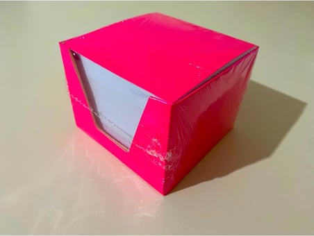 Küp Not 10 Paket Küp Blok Not Kağıdı 1. Hamur 8x8 cm 500 Yaprak