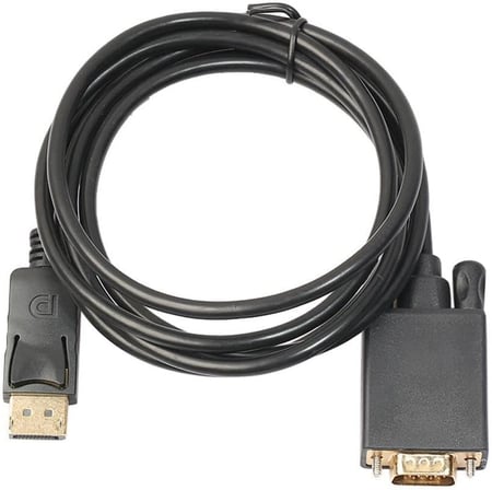 PX-1256 1.5 Metre Display To VGA Kablo, Displayport to vga Kablo, Dp to Vga Çevirici Kablo (Display Bilgisayara-VGA Monitöre Takılır)