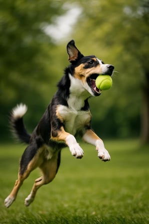 2'li Köpek Oyun Topu 7.5 cm Orta Boy Premium Kalite Tenis Topu, Eğitim ve Oyun Amaçlı, Dayanıklı Evcil Hayvan Oyuncağı, Diş Dostu Tasarım