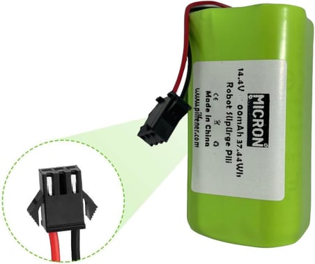 Micron 14.4V 2600MAH Robot Süpürgeler İçin Uyumlu Pil (Batarya)