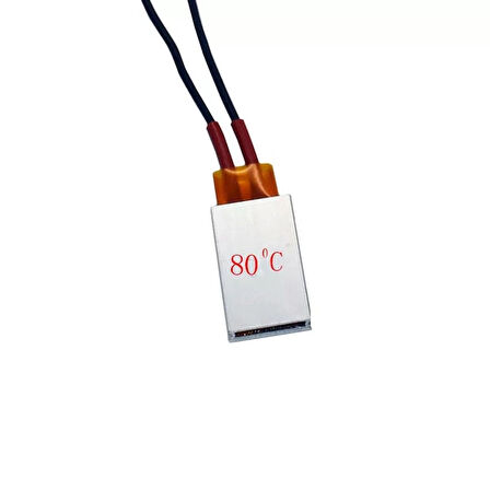 12V 80° Ptc Isıtıcı Alüminyum Alaşımlı Seramik Isıtıcı