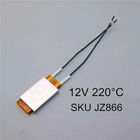 Ptc Isıtıcı 12V 220° Alüminyum Alaşımlı Seramik Isıtıcı