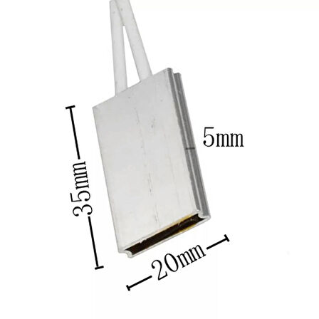 Ptc Isıtıcı 12V 220° Alüminyum Alaşımlı Seramik Isıtıcı