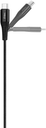 Aux - USB-C Ses Kablosu 100cm Siyah