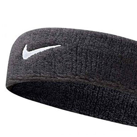 Swoosh Unisex Siyah Antrenman Saç Bandı N.NN.07.010.OS