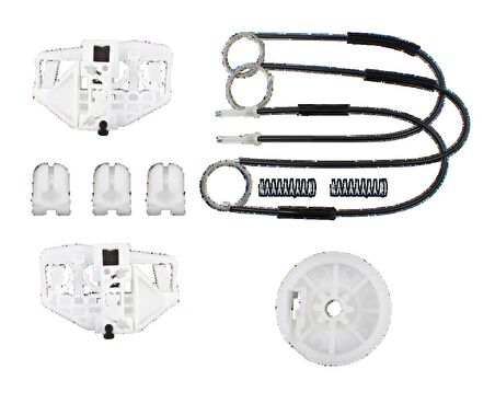 Kayoto Berlingo 1996-2008 Cam Kriko Teli Ön Sol Sağ Tamir Takımı KY26753N