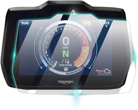 TRIUMPH 2022-2025 TIGER 1200 Gösterge Paneli için 9H Nano ProActive Ekran Koruyucu, Pürüzsüz Cam Bitiş, Duyarlı Dokunmatik Hassasiyet, Darbeye Dayanıklı