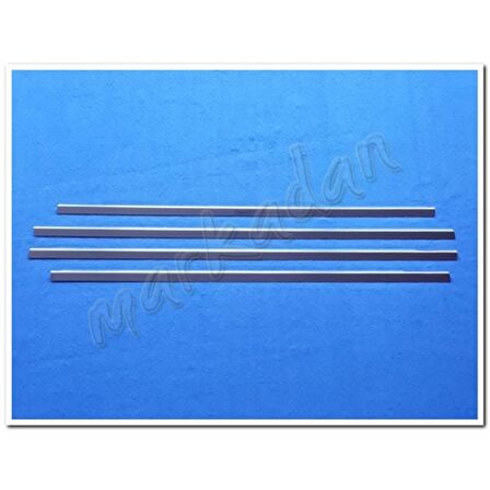 Ford Focus HB Krom Cam Çıtası 1998-2005 4 Parça Paslanmaz Çelik