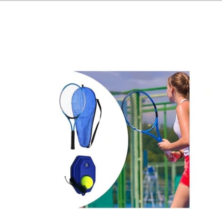 Tenis Eğitmeni Yeni Başlayanlar İçin Eğitim Seti, 21 inç Raket Hediyeli, EGTST01