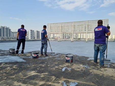 M2 Güçlü Elastomerik Su Yalıtım Malzemesi – 18 Kg (Gri)