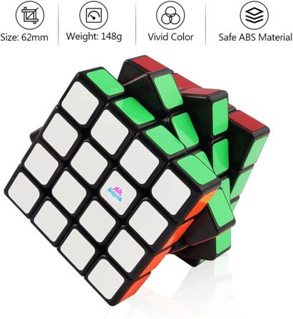 Hediyecik Qiyi Speed Qiyuan W2 4X4 Zeka Küpü Akıl Küpü Rübik Küp