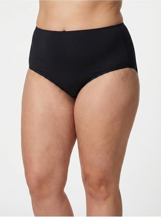 Zumoo Büyük Beden modal kumaş 2’li Külot Set Siyah Ten Yüksek Bel Toparlayıcı Siyah 3XL