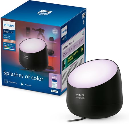 Philips Smart Lighting Squire Lite Akıllı Masa Lambası - Siyah - Google Home, Alexa, HomeKit ve Matter uyumlu