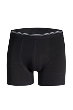 Erkek 12'li Uzun Klasik Kesim Likralı Boxer 24519