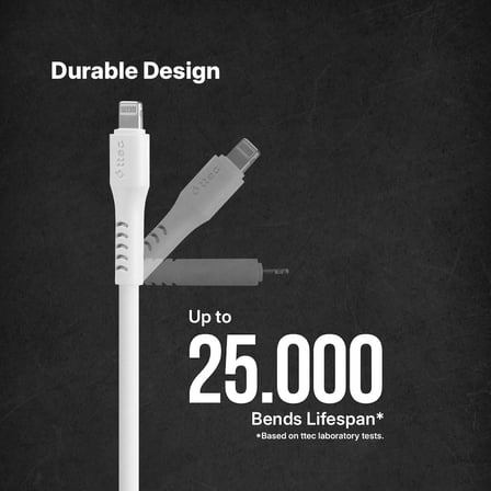 ttec USB-C - Lightning Hızlı Şarj Kablosu 120cm 2DK60B